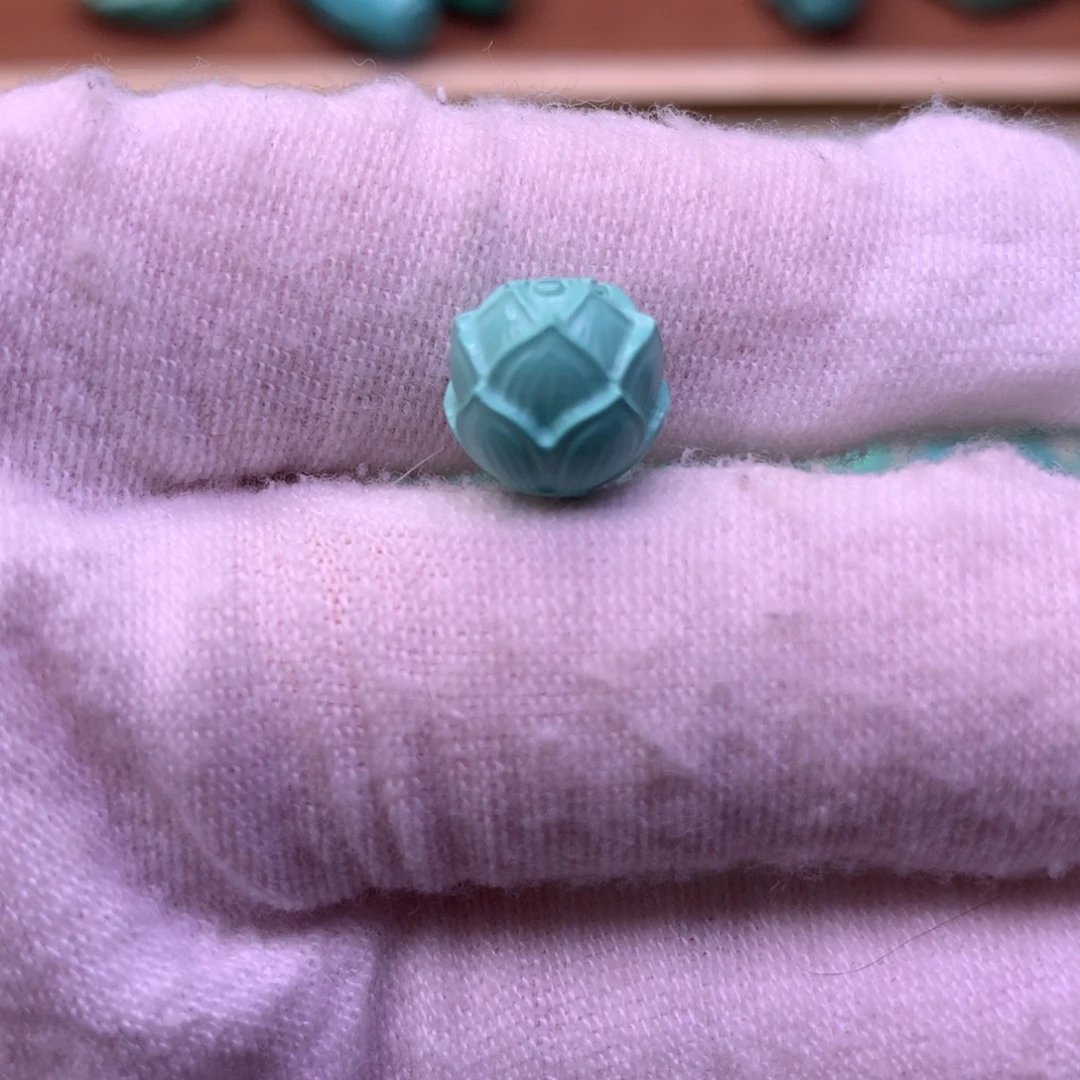 原生态散珠配珠莲花卡10