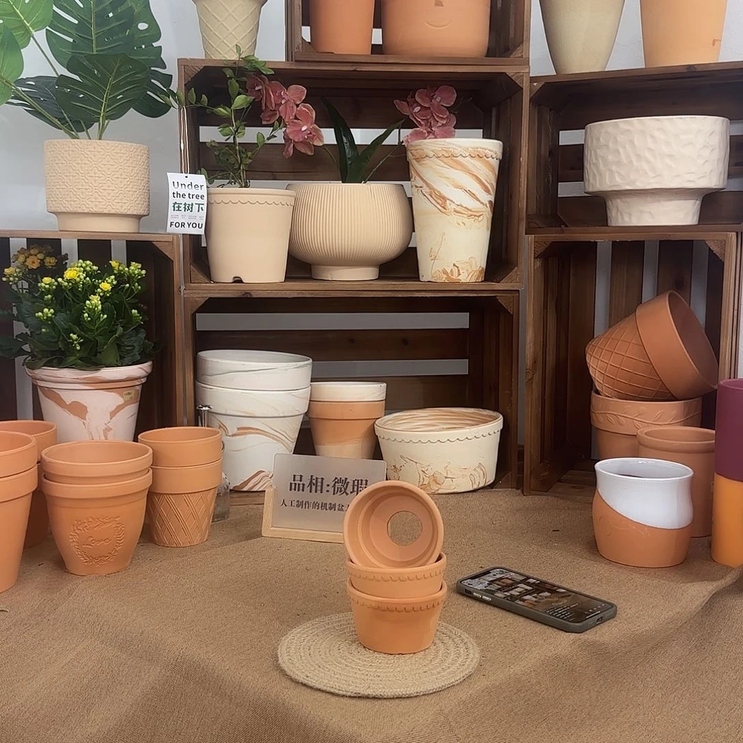 微瑕迷你赫莲娜矮盆9口5高（3个）