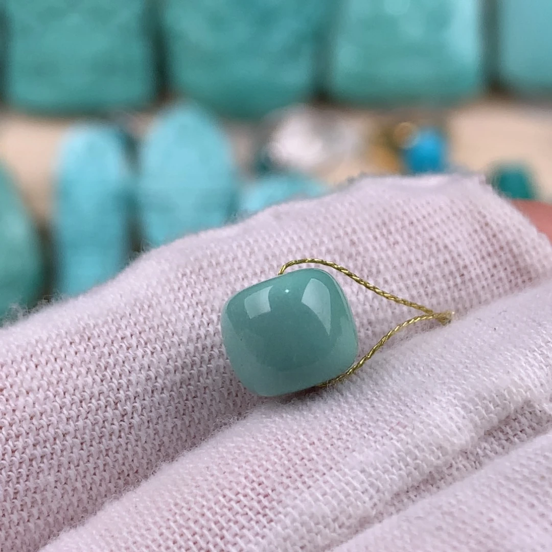 绿松石未镶嵌老型卡8.8