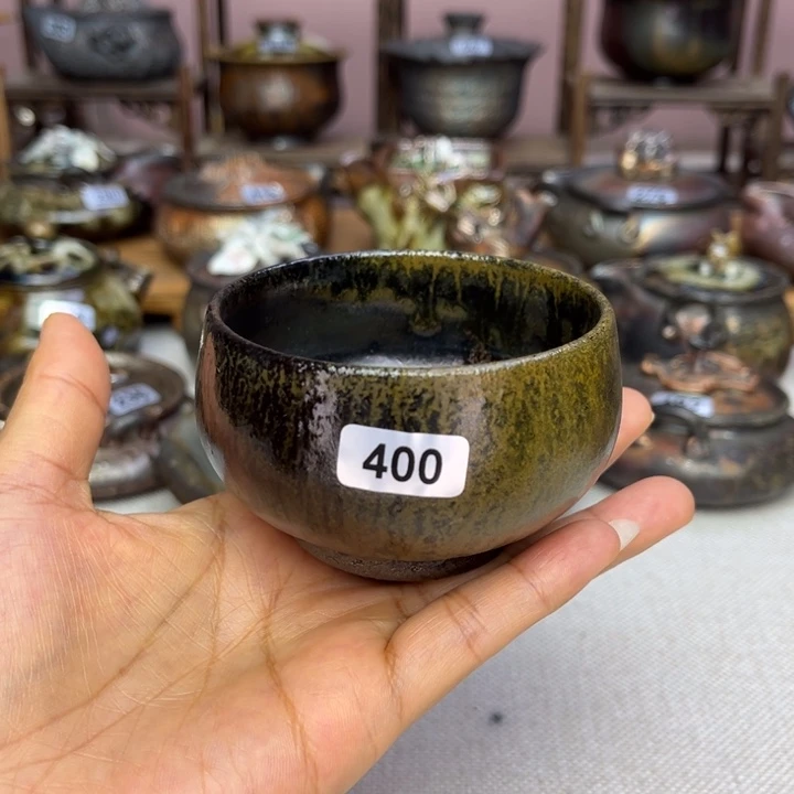 壶裸柴烧陶瓷茶器