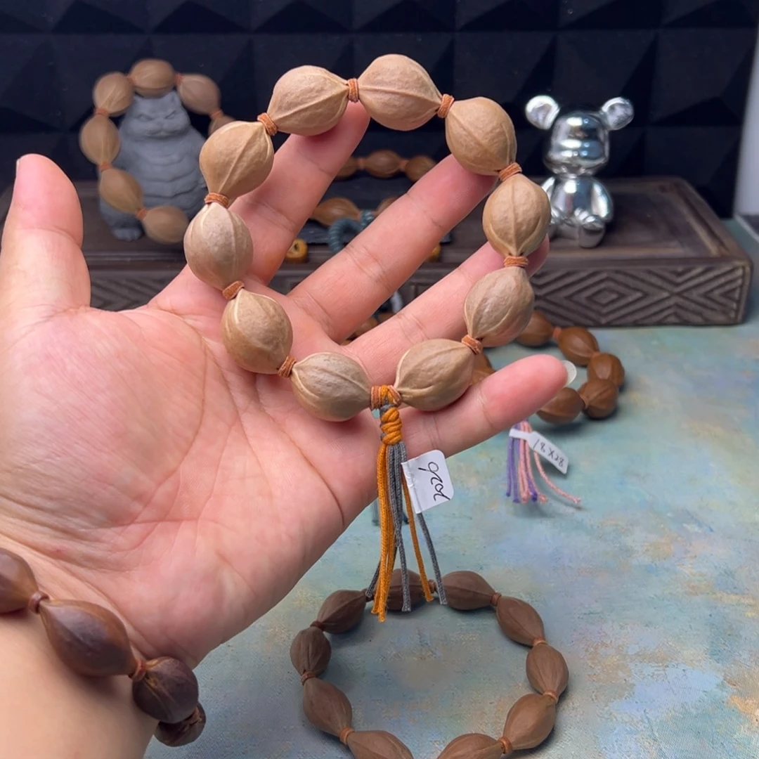 手串/手链橄榄核原生态梅林铁核20*26大尺寸原皮带霜