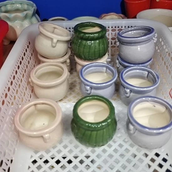 微瑕陶瓷盆满12包邮