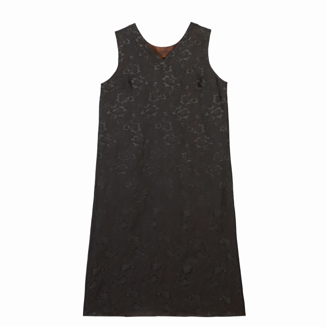 佳  新中式风桑蚕丝   双面双穿 四经绞萝背心裙   62268