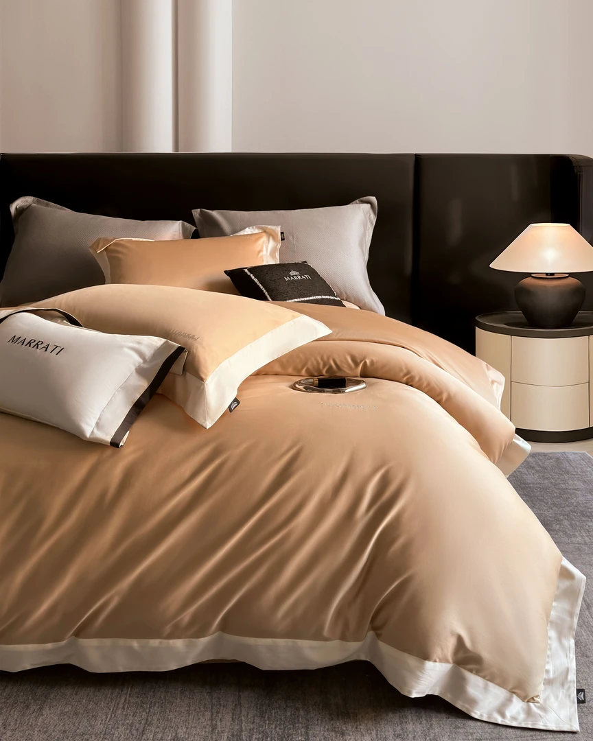 铭哥-【玛雅】MARRATI高端轻奢匹马棉全棉长绒棉四件套