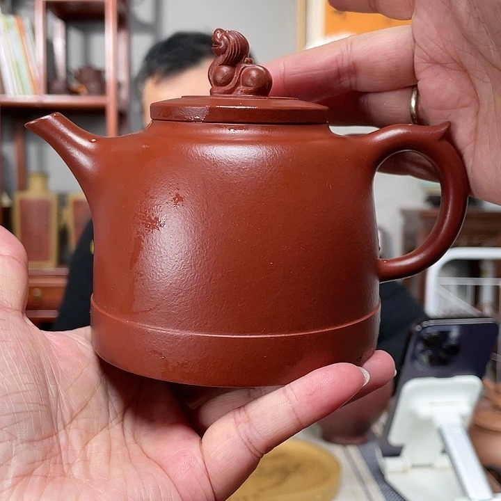 朱泥茶壶大红袍朱玺