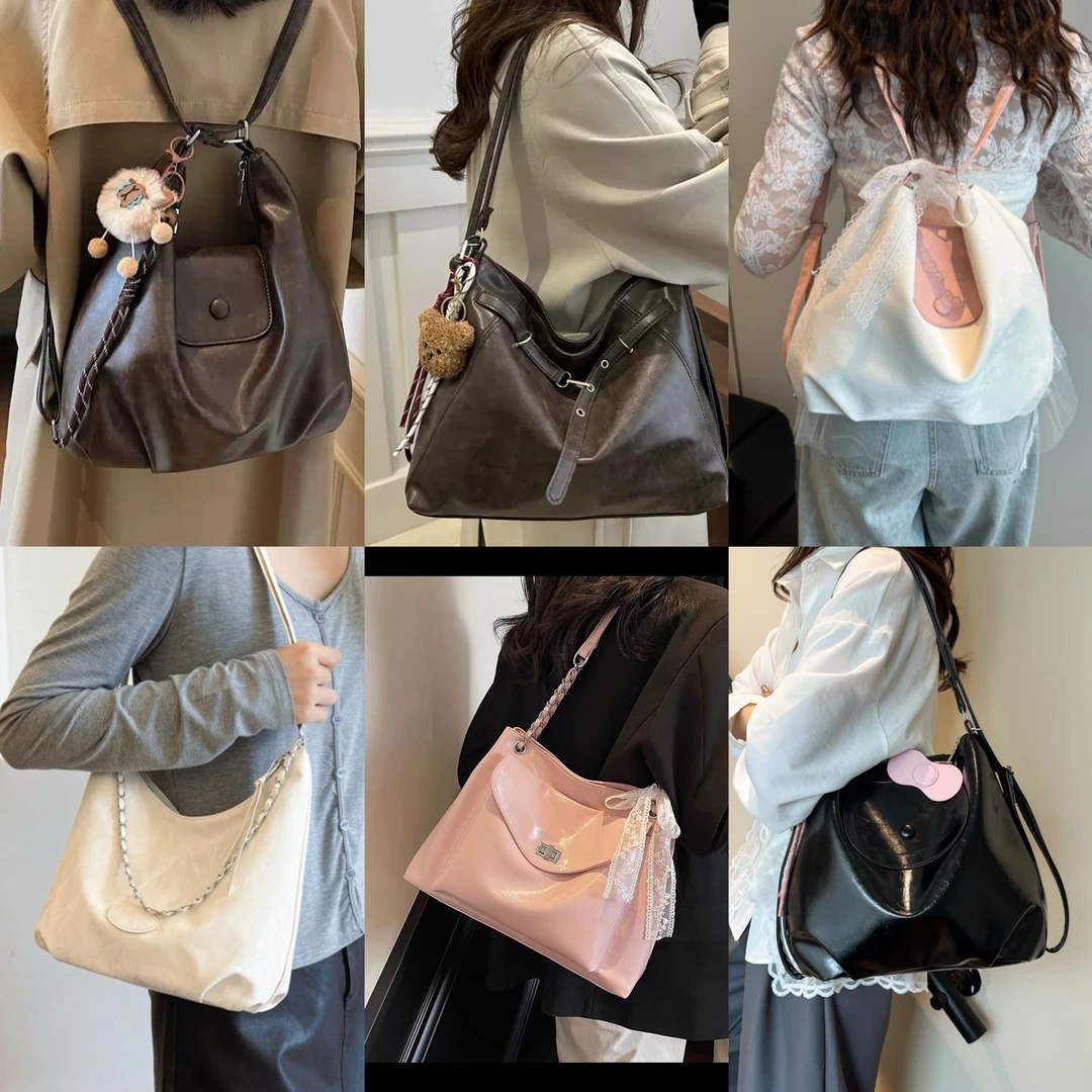 6【任选两个包包】主播热卖新款萌物包包直播间现装包包组合