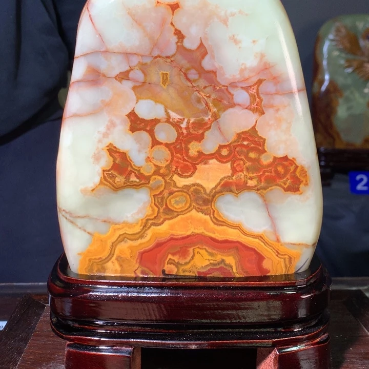 石材天然原石摆件