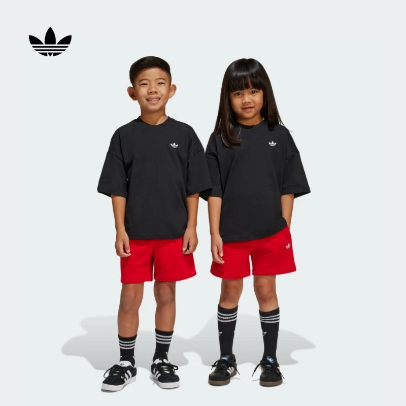 adidas阿迪达斯官方迪士尼联名小童夏季新款运动短袖套装 JD0639