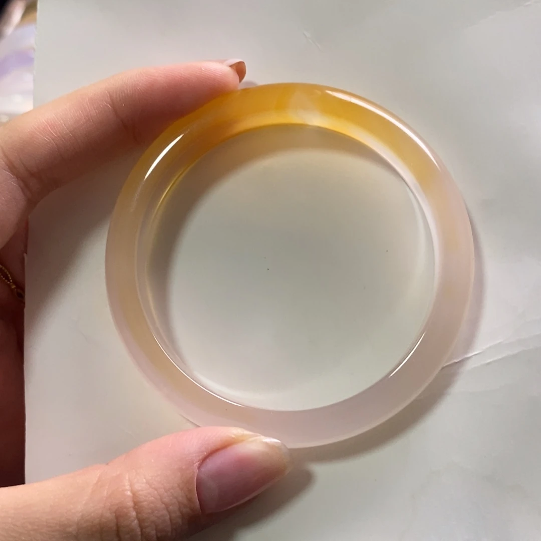 离***离玛瑙/玉髓未镶嵌手镯