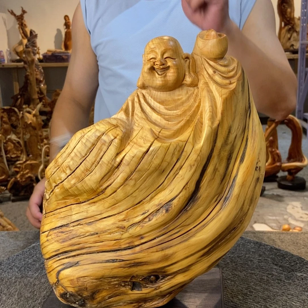 柏木（崖柏）太行崖柏根雕摆件