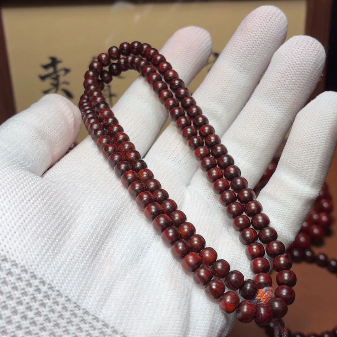 小叶紫檀手串/手链5 6顶泥