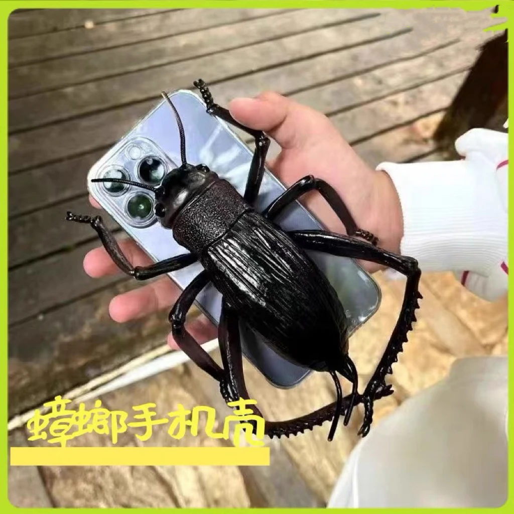 仿真立体减压大蟑螂适用13苹果16手机保护壳iphone15promax整人11