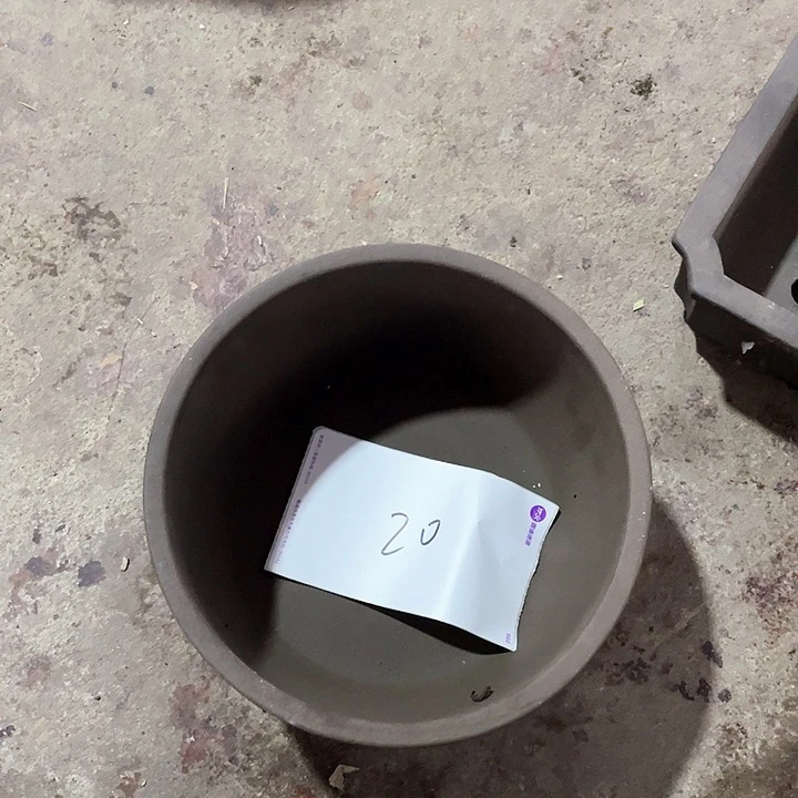 紫砂宜兴紫砂花盆20