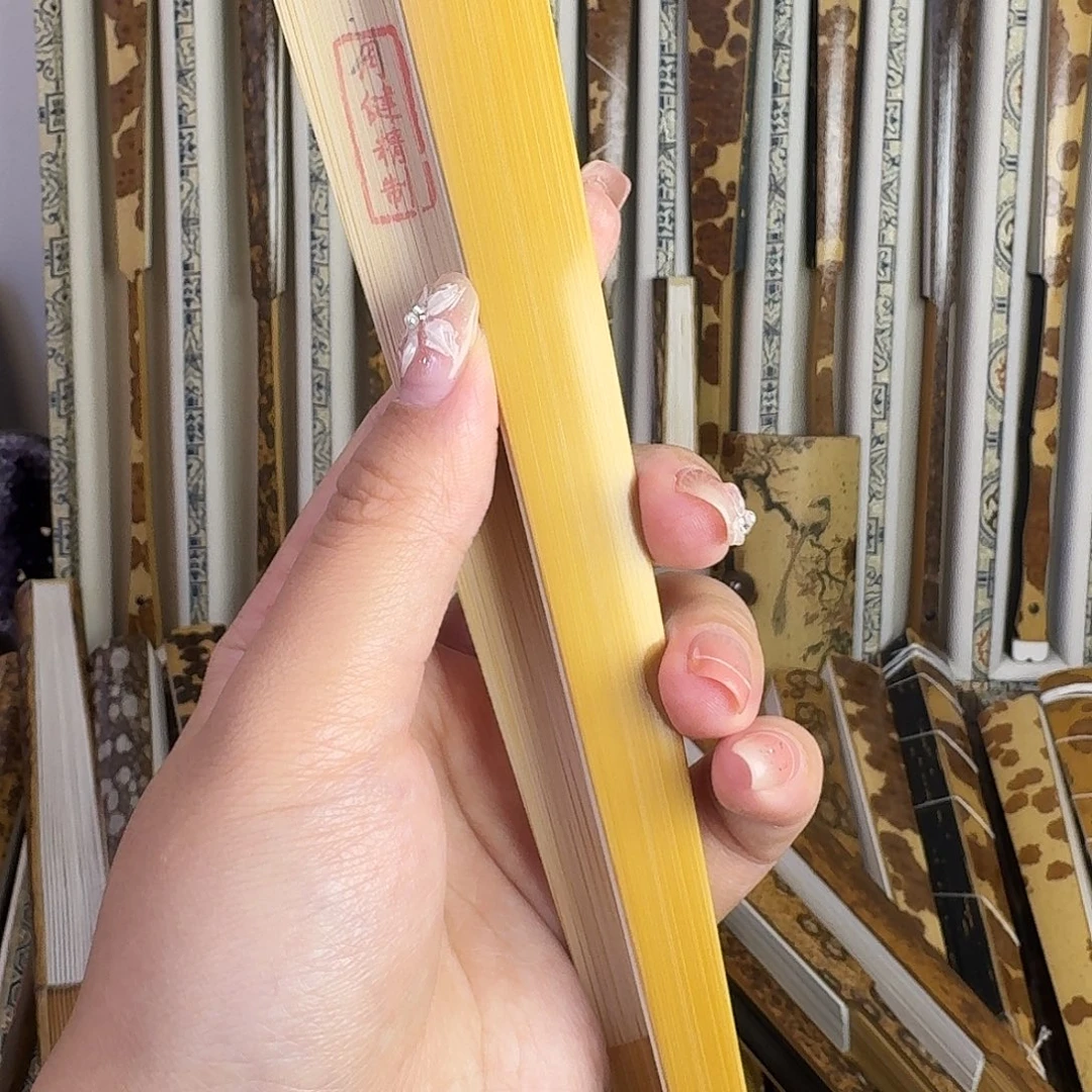 扇子周健制新料玉竹95-16-2.0