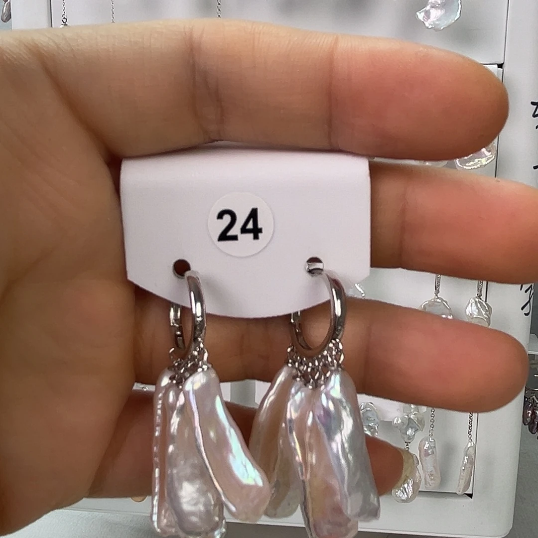 茉***花非金属925银无淡水24