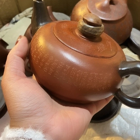 全手工制作宜兴紫砂壶