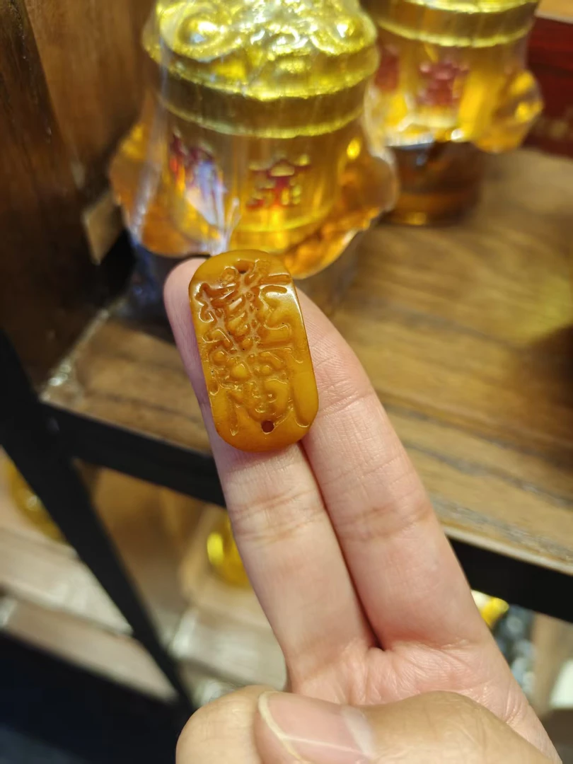非金属亚克力吊坠 【美萍藏传】太太手牌