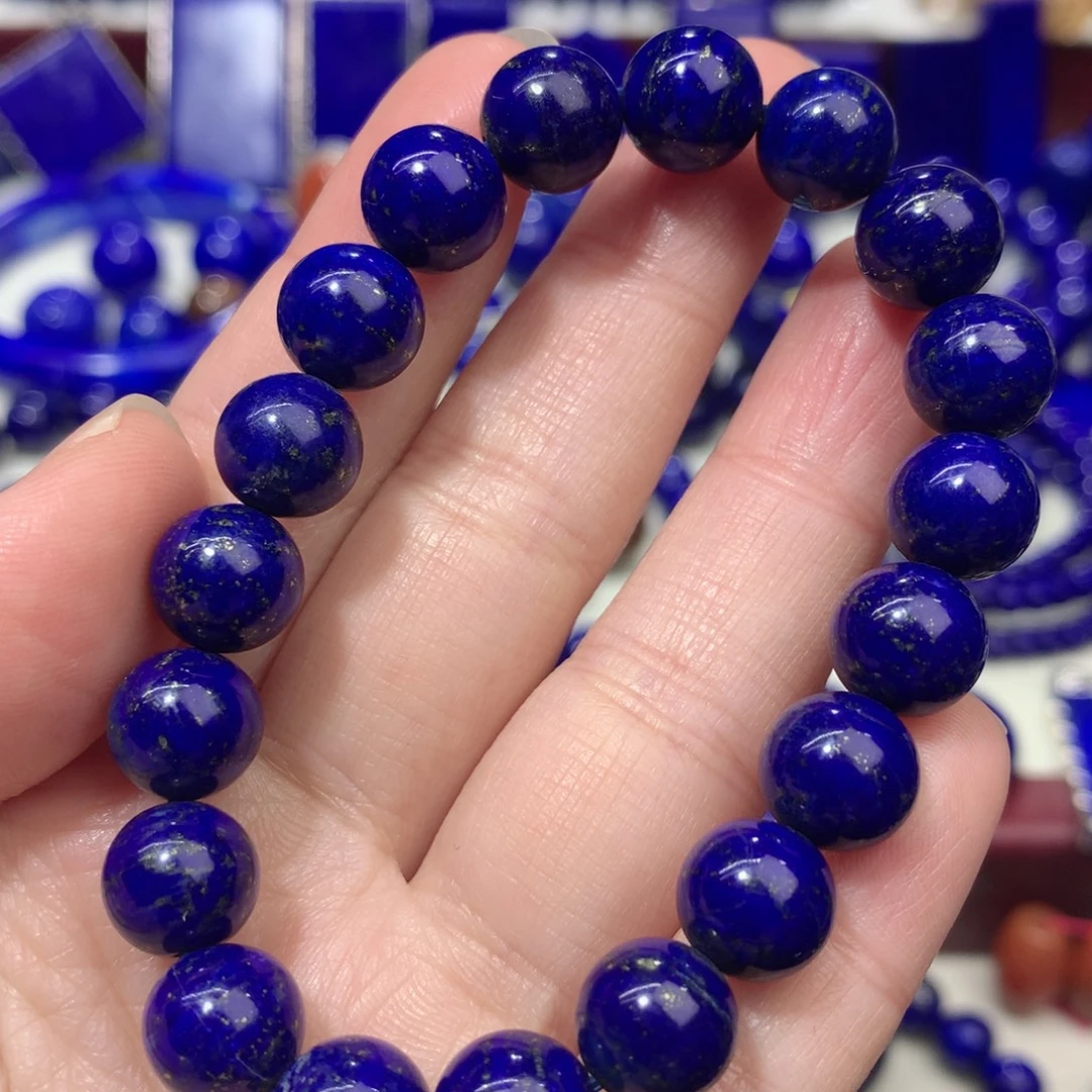 青金石未镶嵌10m手链