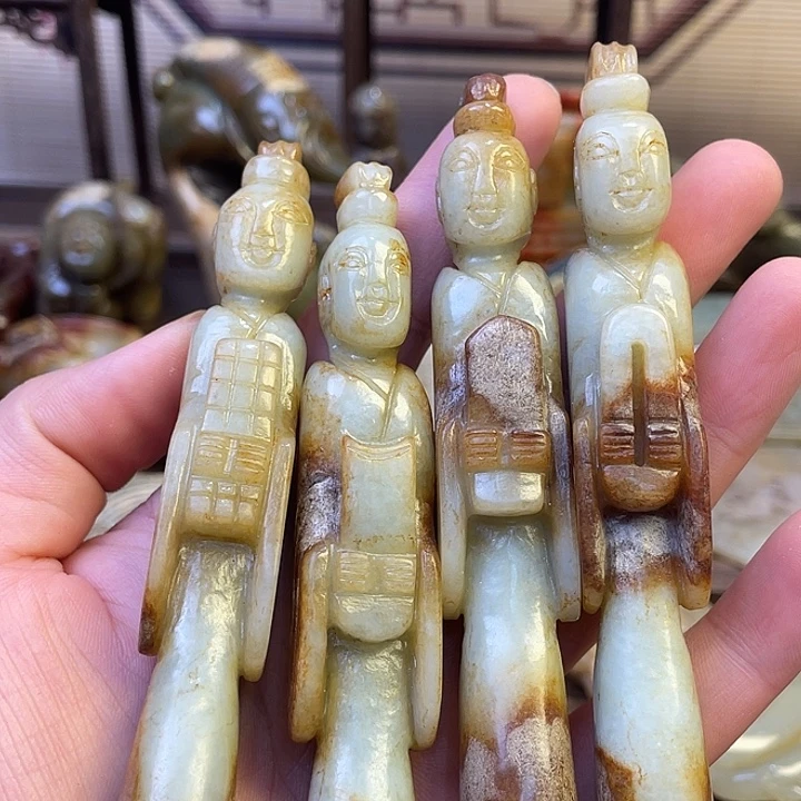 未镶嵌和田玉（糖玉）挂件