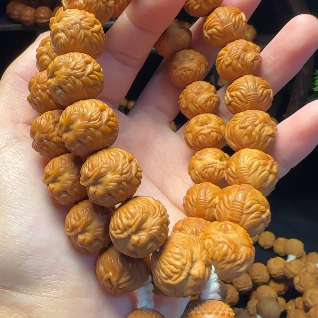 *****猴头核桃吊坠猴头