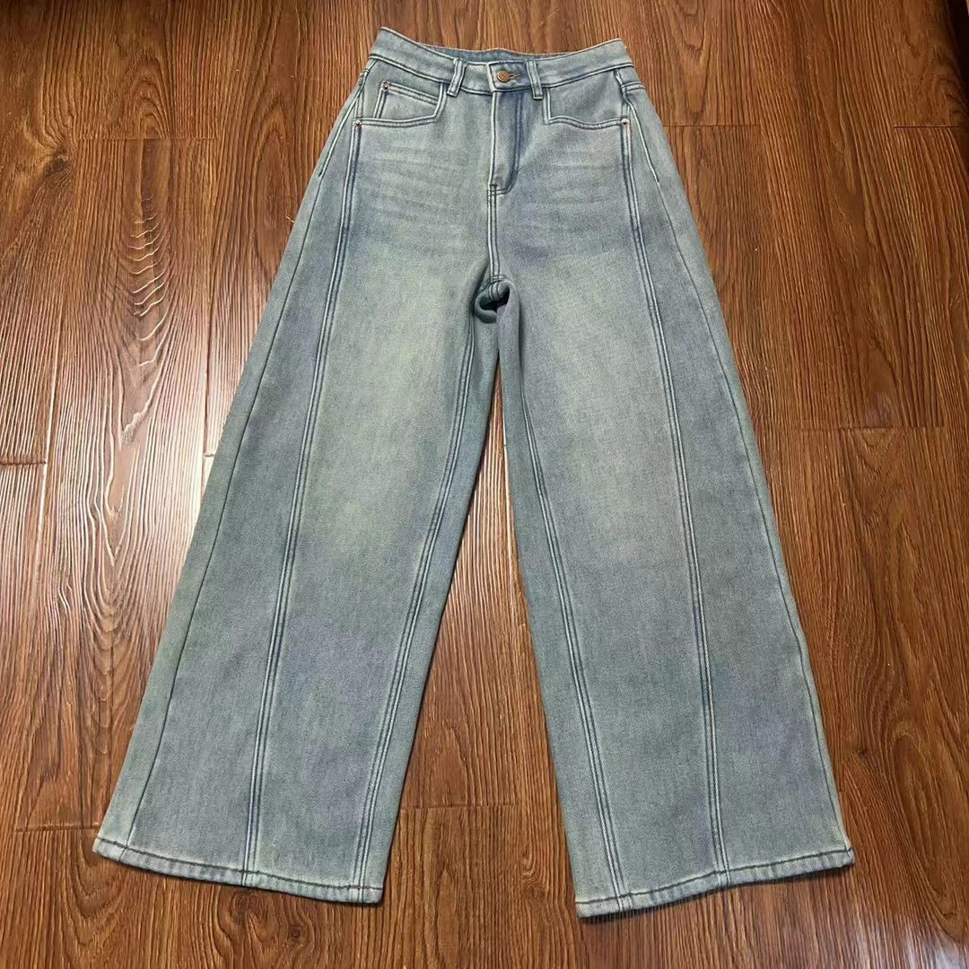 【那尚新品】超柔软加厚显瘦时尚阔腿裤