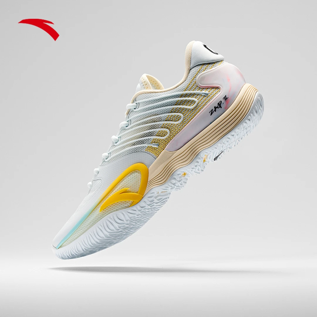 安踏瞬息2【迪温琴佐同款】氮科技专业实战支撑透气低帮篮球鞋