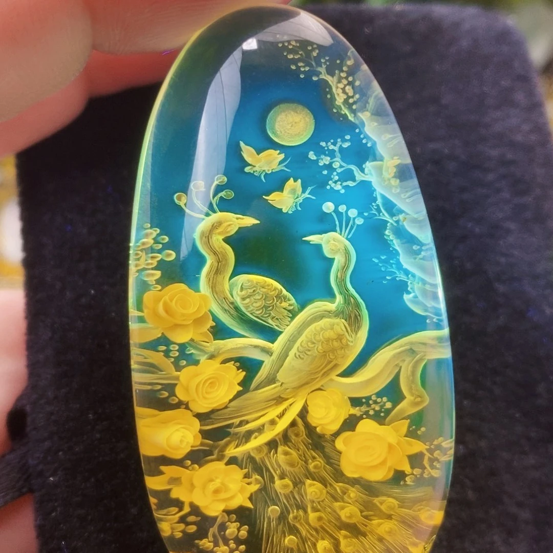 【闪购商品】金珀吊坠(不含链)未镶嵌