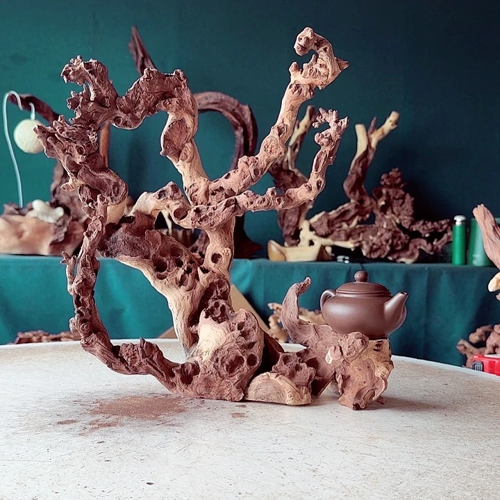 刘***辉木701金丝红木羊蹄甲半成品