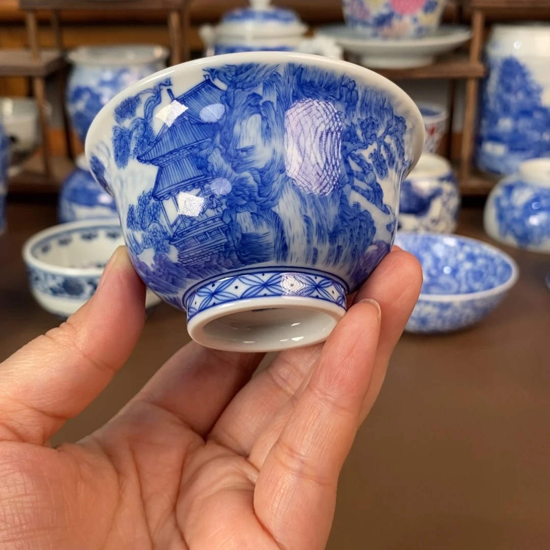 景德镇陶瓷手工手绘