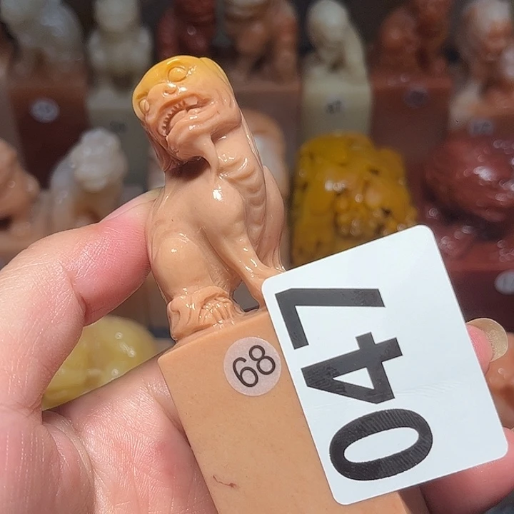 胡***爷老挝石老挝保利石印章