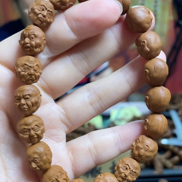 手串/手链橄榄核龙纹桃核