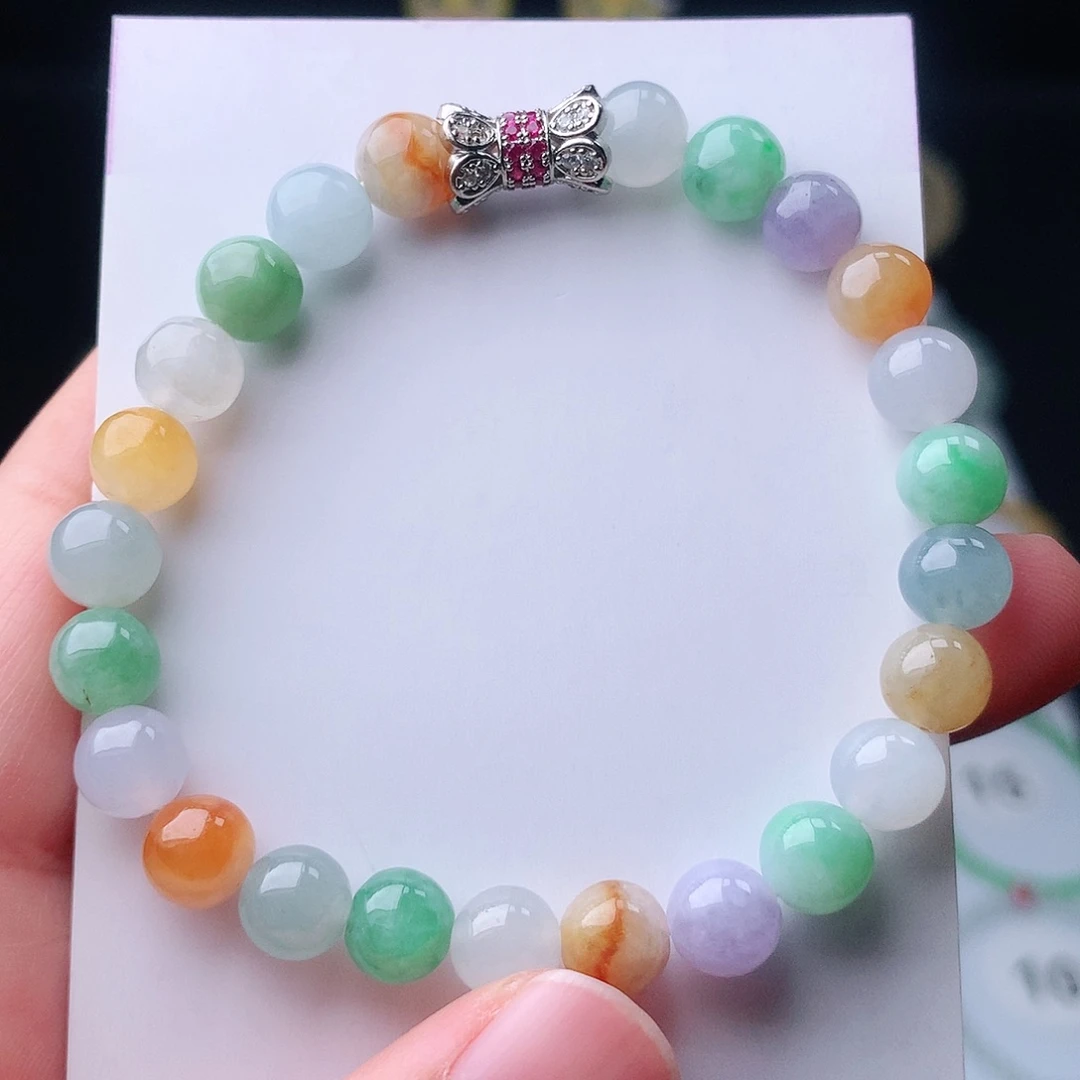 未镶嵌手链翡翠翡翠