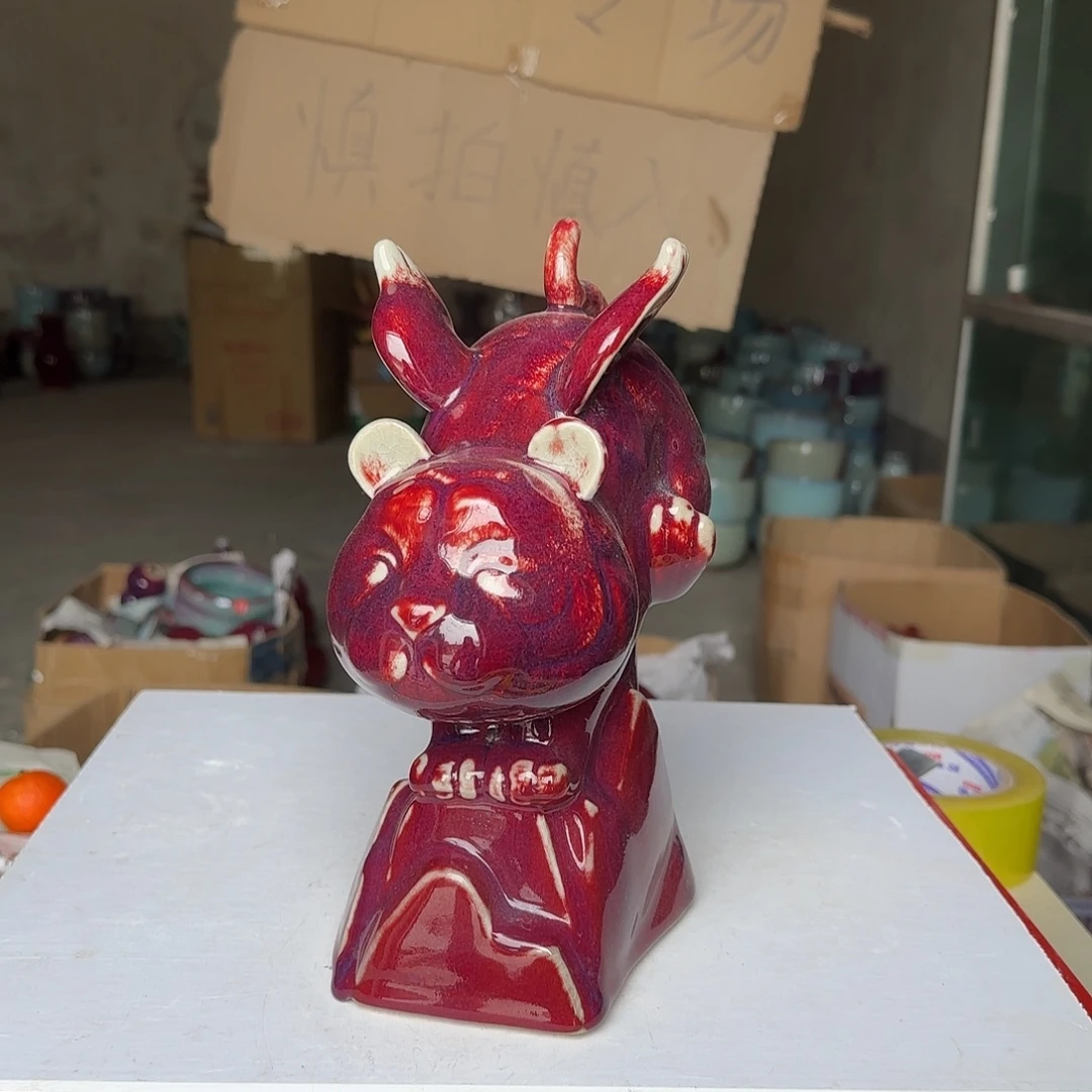 摆件陶郑家钧瓷摆件微瑕