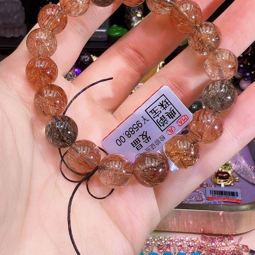 黑晶超发未镶嵌水晶