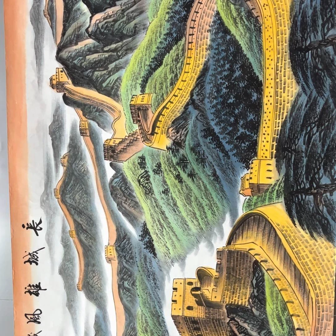 国画国画老师手绘作品