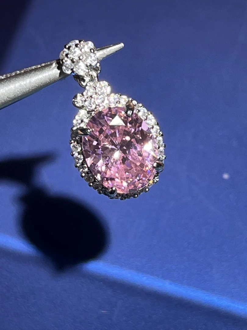 270粉蓝吊坠单坠