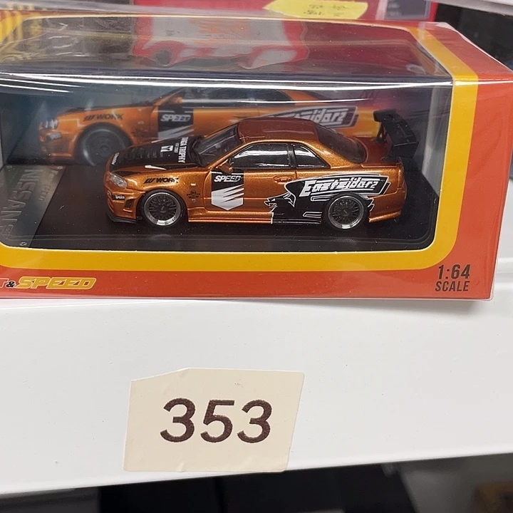 Fs车模R34合金车模