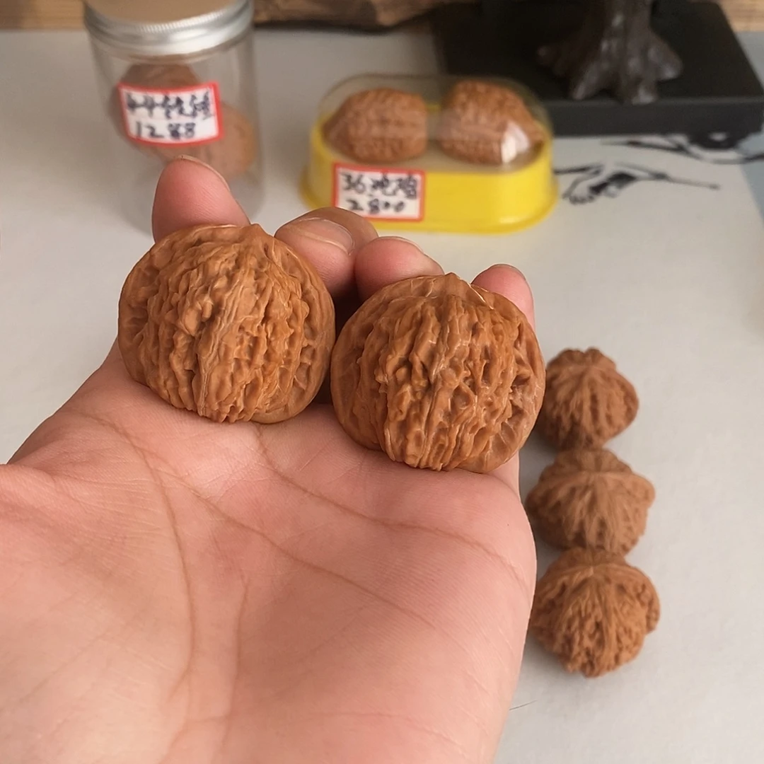 吊坠文玩核桃39尺汉高楼，全品