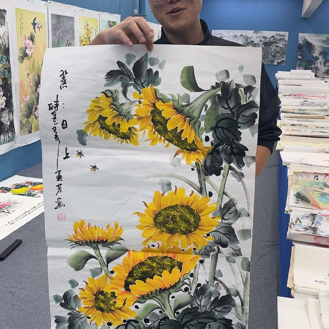 国画纯手绘作品欣赏