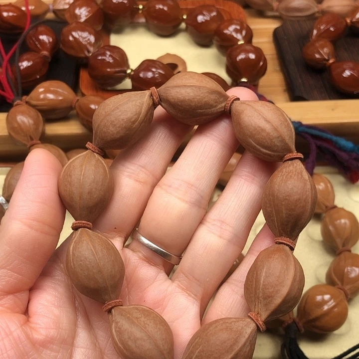橄榄核手串梅林铁核16 X25