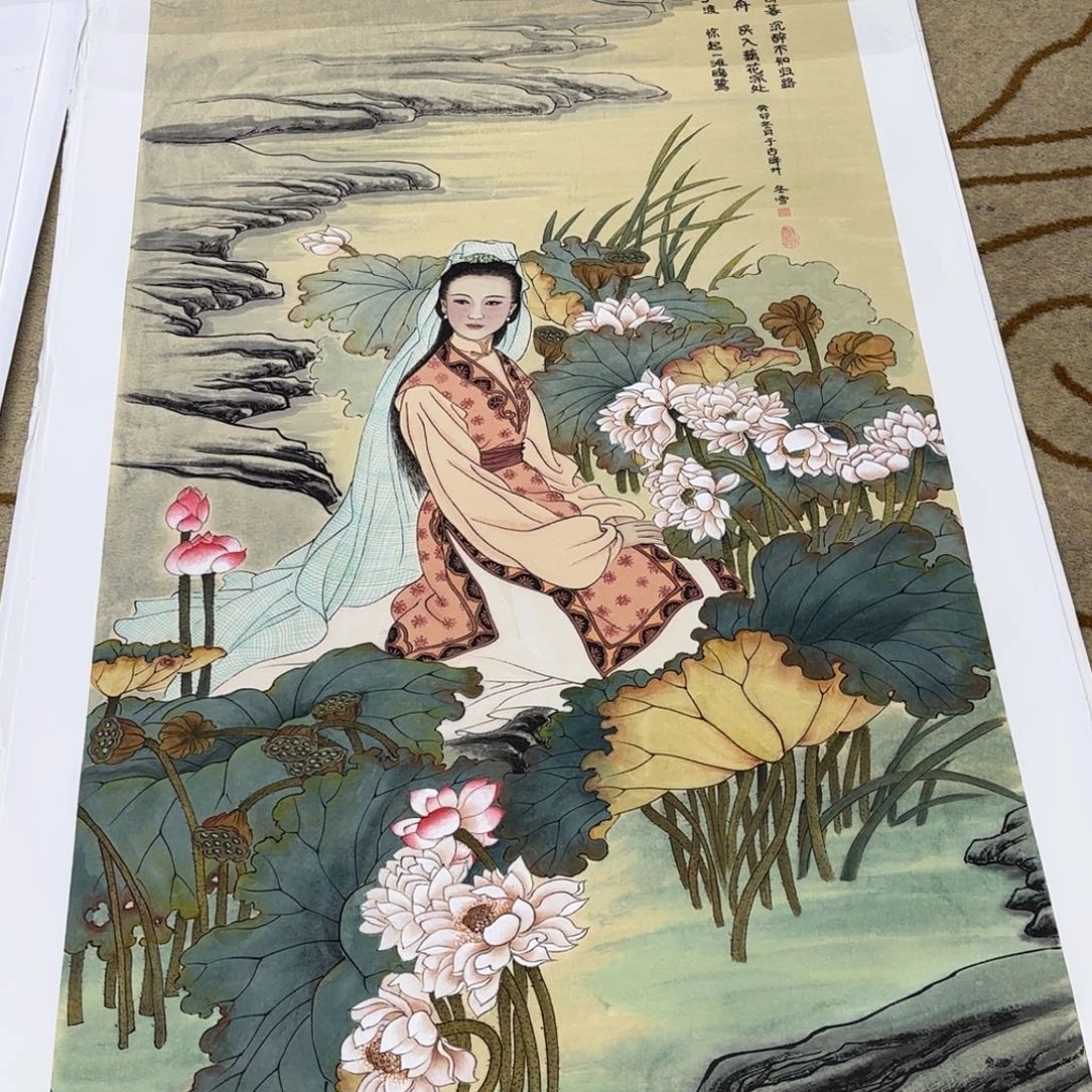 掌***业国画国画马冬雪老师作品刘
