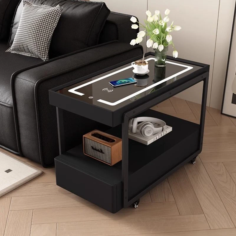 轻奢高级可移动茶几桌子角几边柜沙发边桌家用沙发边柜侧边柜边几