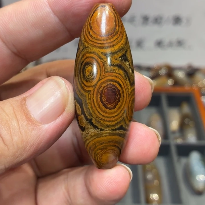 玛瑙/玉髓散珠_HEIMORI 天然天珠