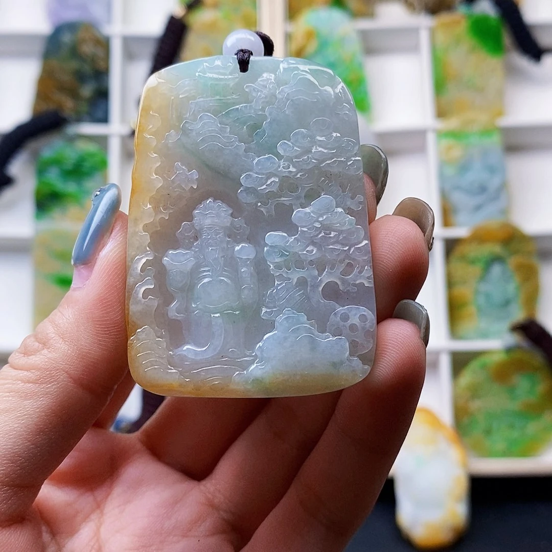 定制翡翠未镶嵌翡翠A货