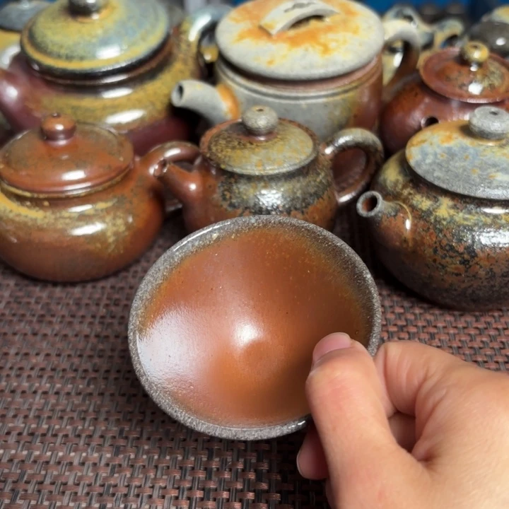 茶杯紫砂小小斗笠60 C