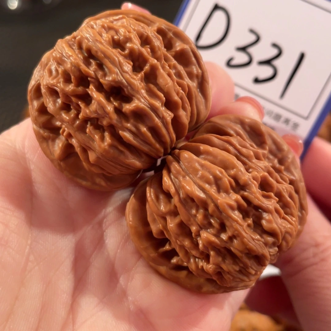 把件文玩核桃D331四座楼40