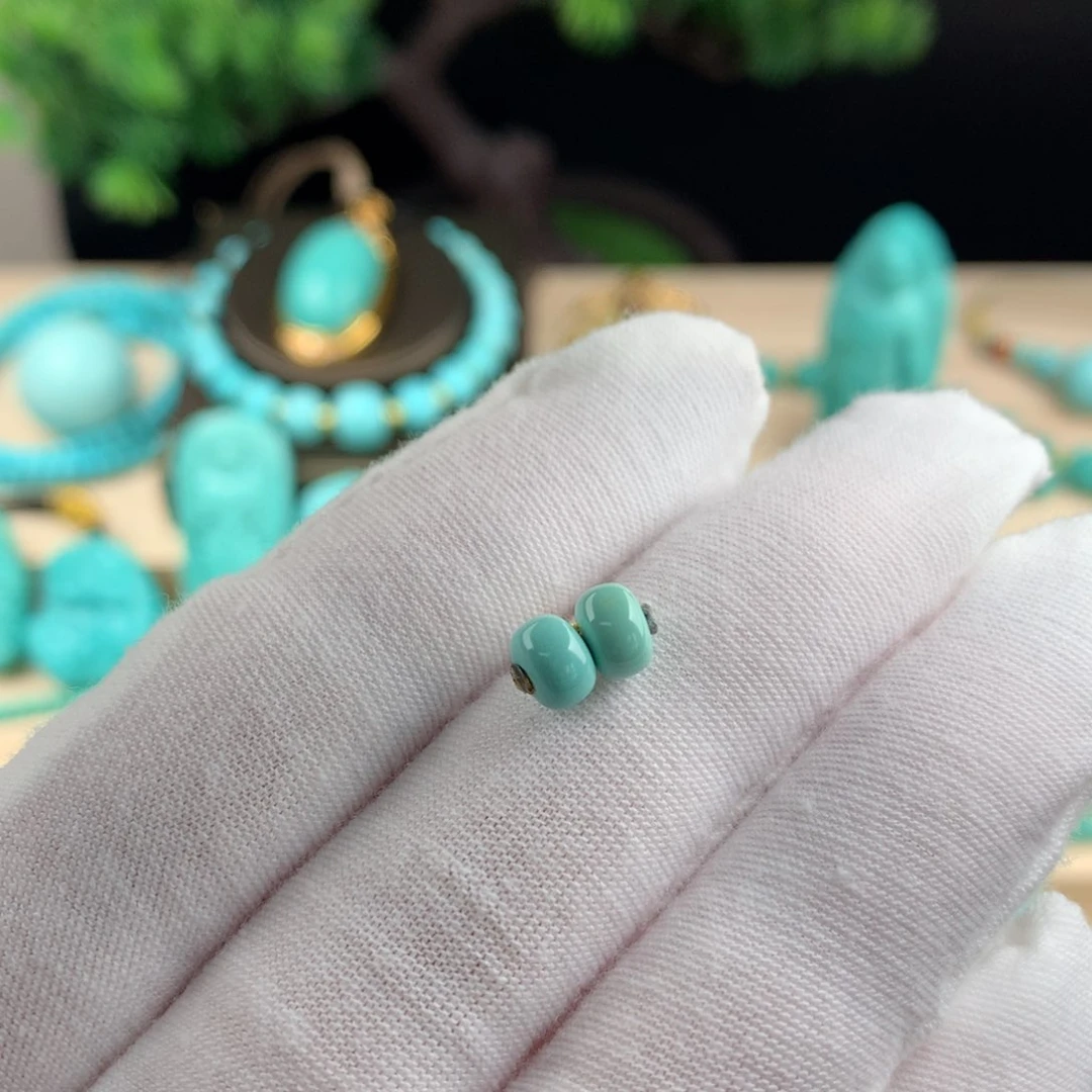 绿松石配珠卡6.3未镶嵌