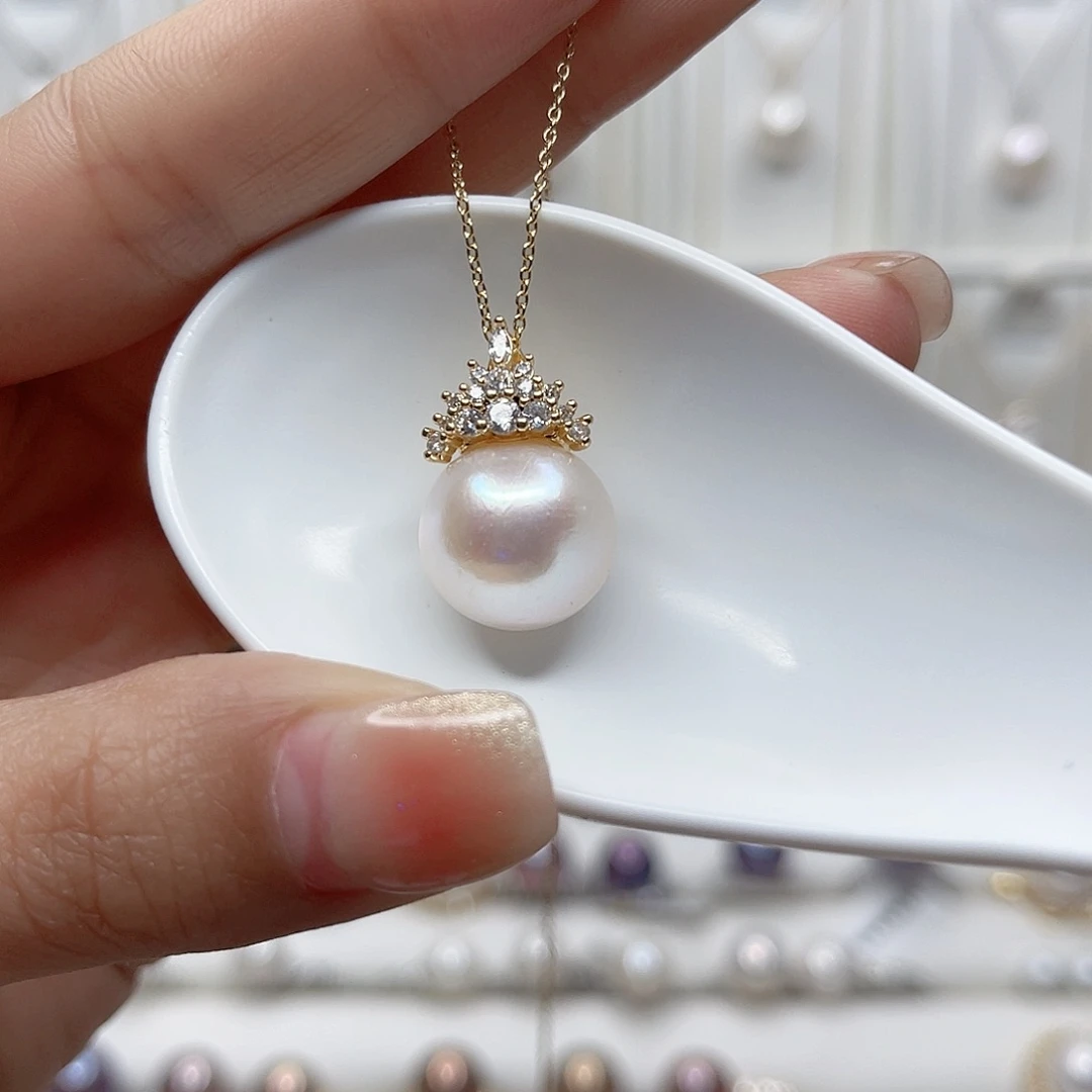 淡水珍珠吊坠(赠链)未镶嵌