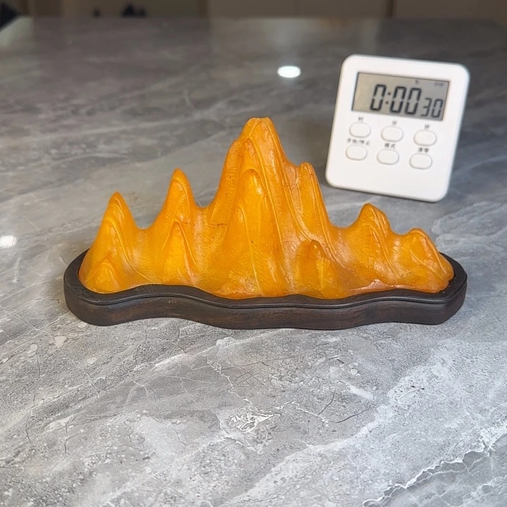 勤***事奇石茶宠鱼缸文房摆件