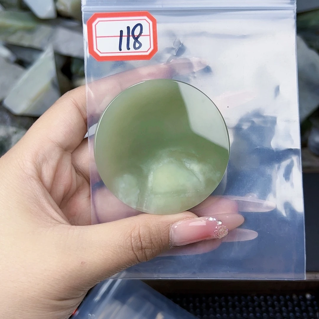 和田玉珠宝半成品未镶嵌